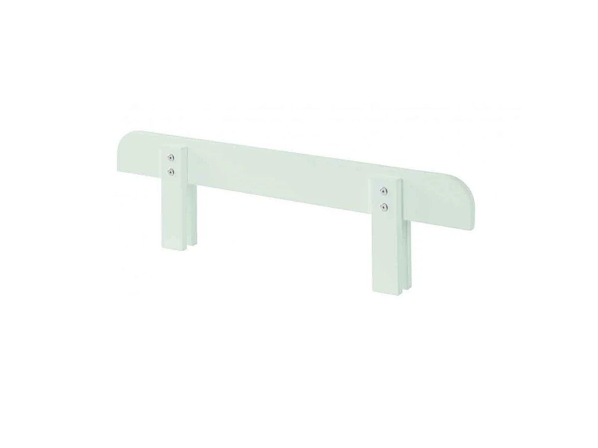 Pack - Lit Enfant, Barrière & Chevet "Kiddy" 90x200cm Vert Menthe
