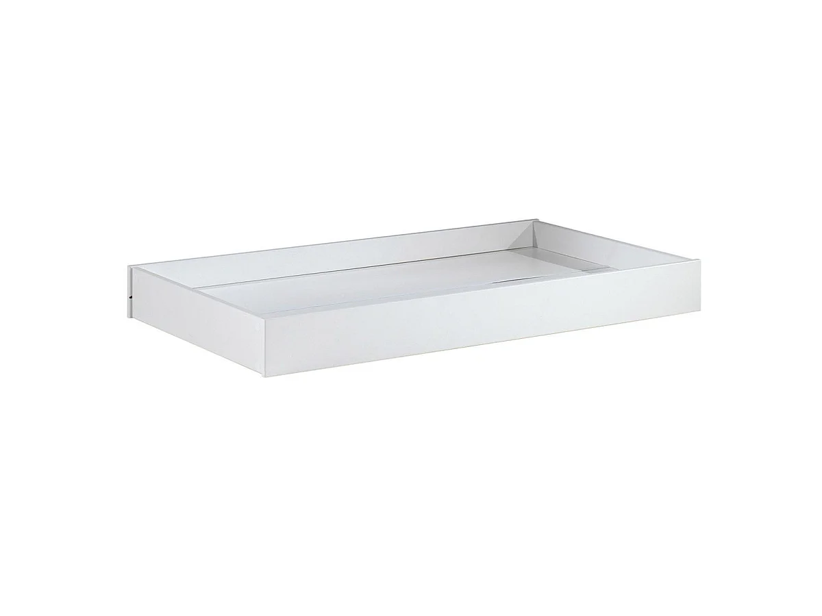 Pack - Lit Enfant & Tiroir de Lit "Kiddy" 70x140cm Blanc