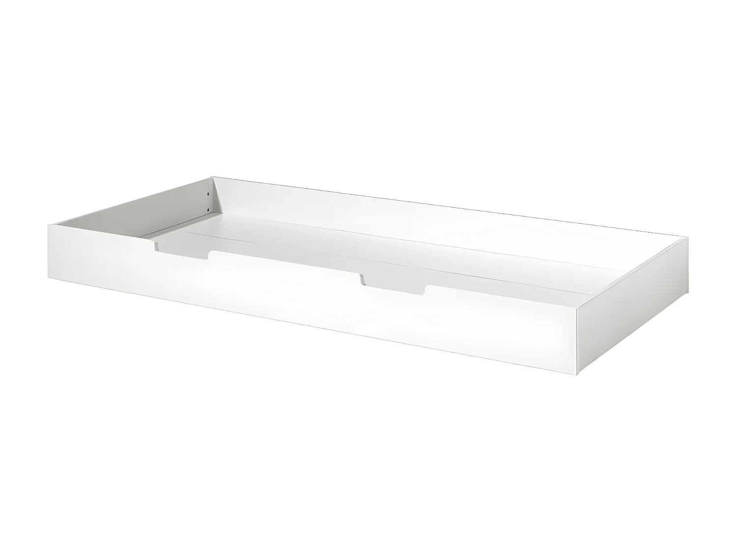 Pack - Lit Cabane & Tiroir "Babs II" 90x200cm Blanc