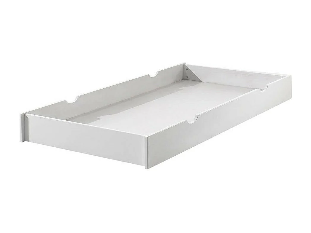 Lit Enfant avec Tiroir "Erik" 90x200cm Blanc