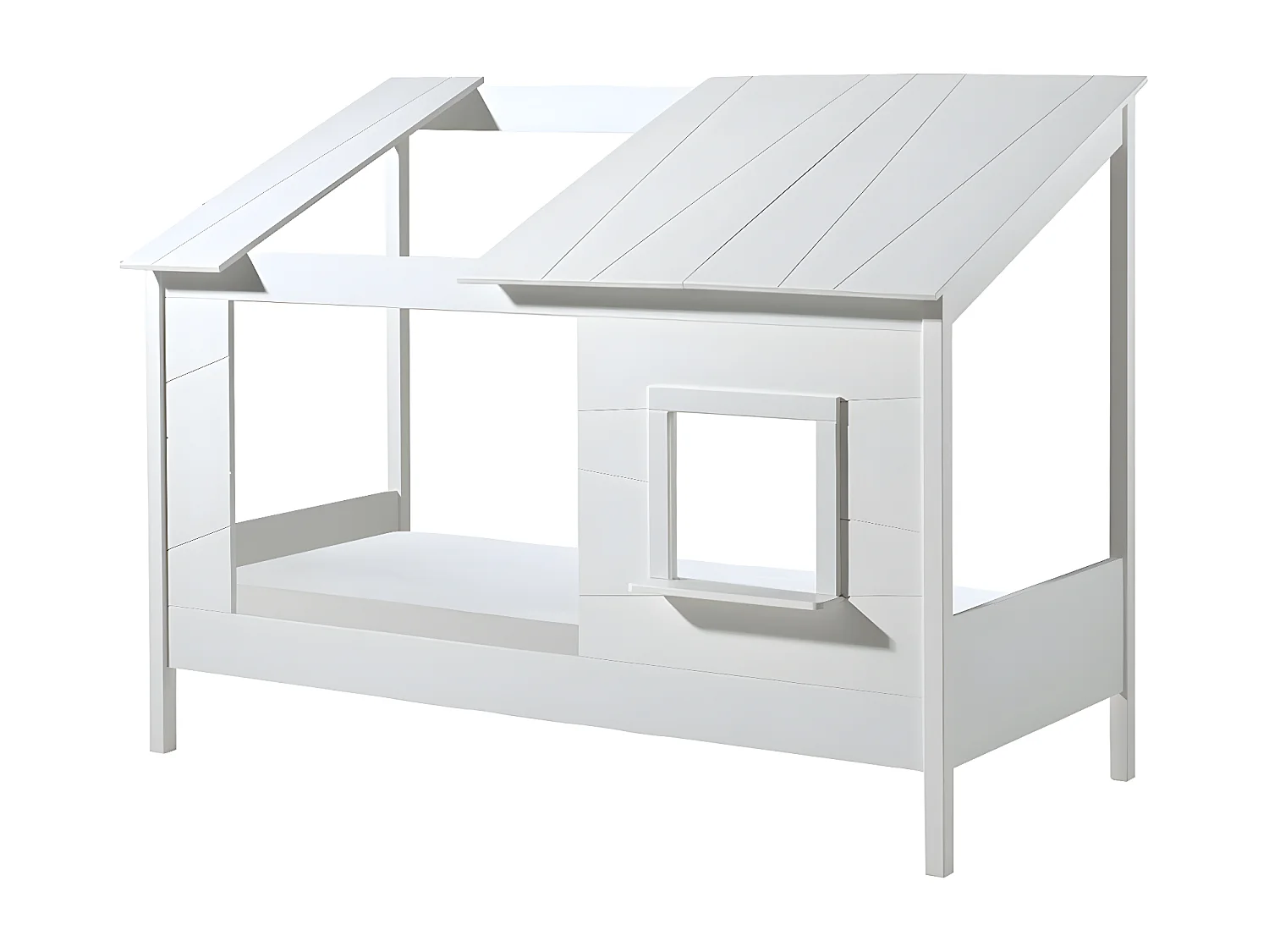 Pack - Lit Cabane Enfant & Tiroir "Housebed II" 90x200cm lanc