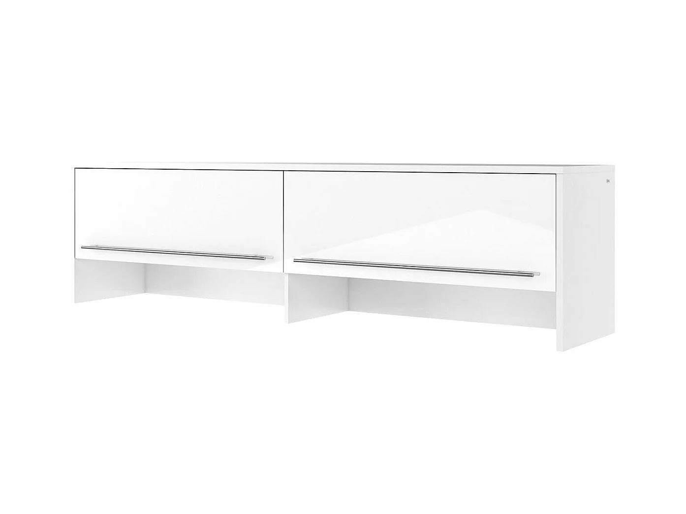 Buffet Concept Pro Lenart Levfere 159, Blanc|Blanc brillant, 58x215cm46cm, Stratifié