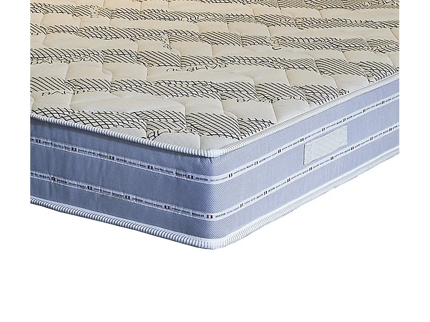 Provence Literie Matelas  100x190 x 24 cm Confort Ferme - Ame Poli Lattex Haute Densité - hypoallergénique