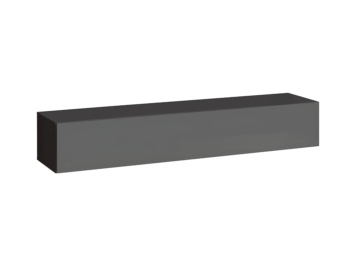 Banc TV Mural Design "Switch" 180cm Gris