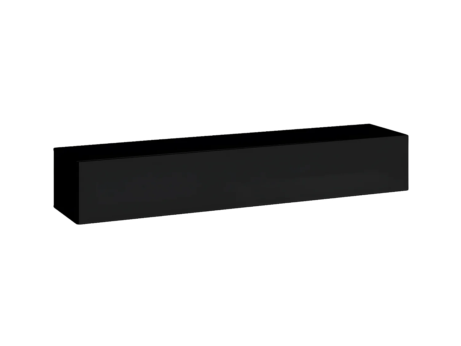 Banc TV Mural Design "Switch" 180cm Noir