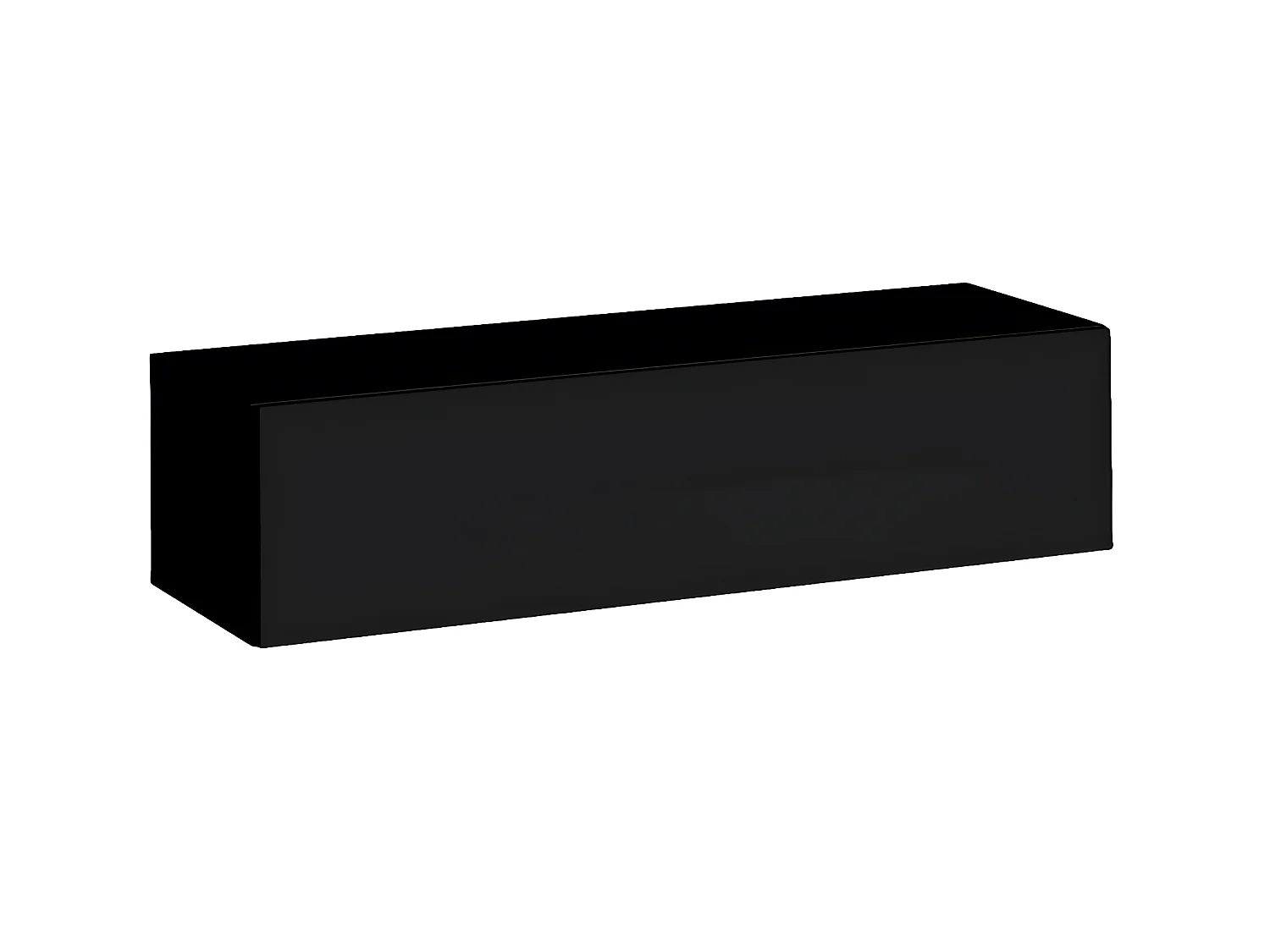 Banc TV Mural Design "Switch" 120cm Noir