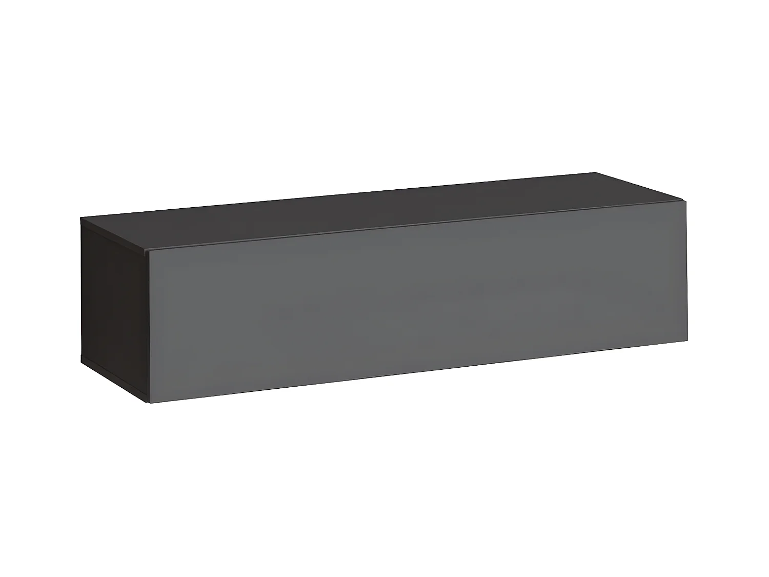 Banc TV Mural Design "Switch" 120cm Gris