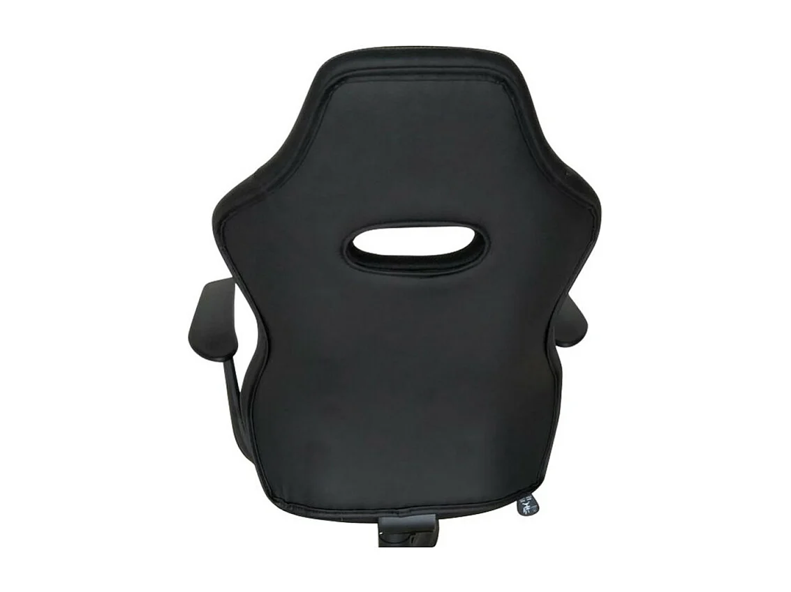 Kent zwarte kunstleren bureaustoel