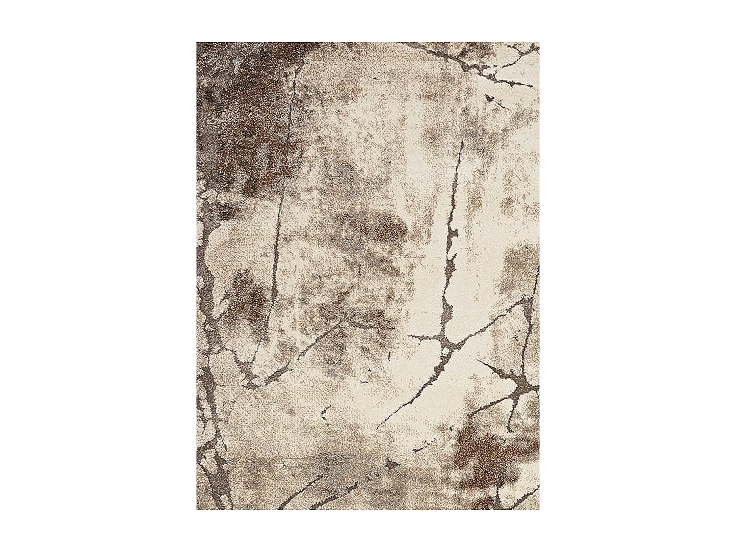 tapis salle à manger 200x290 tissé gris rectangle motif abstrait TERSORE