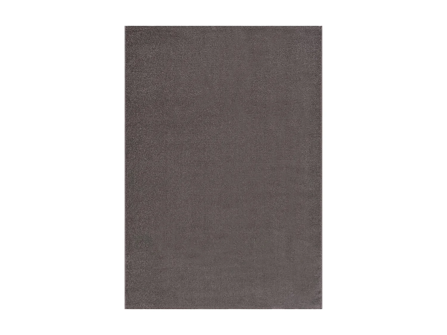 tapis chambre 120x170 tissé gris rectangle motif uni NOSSA