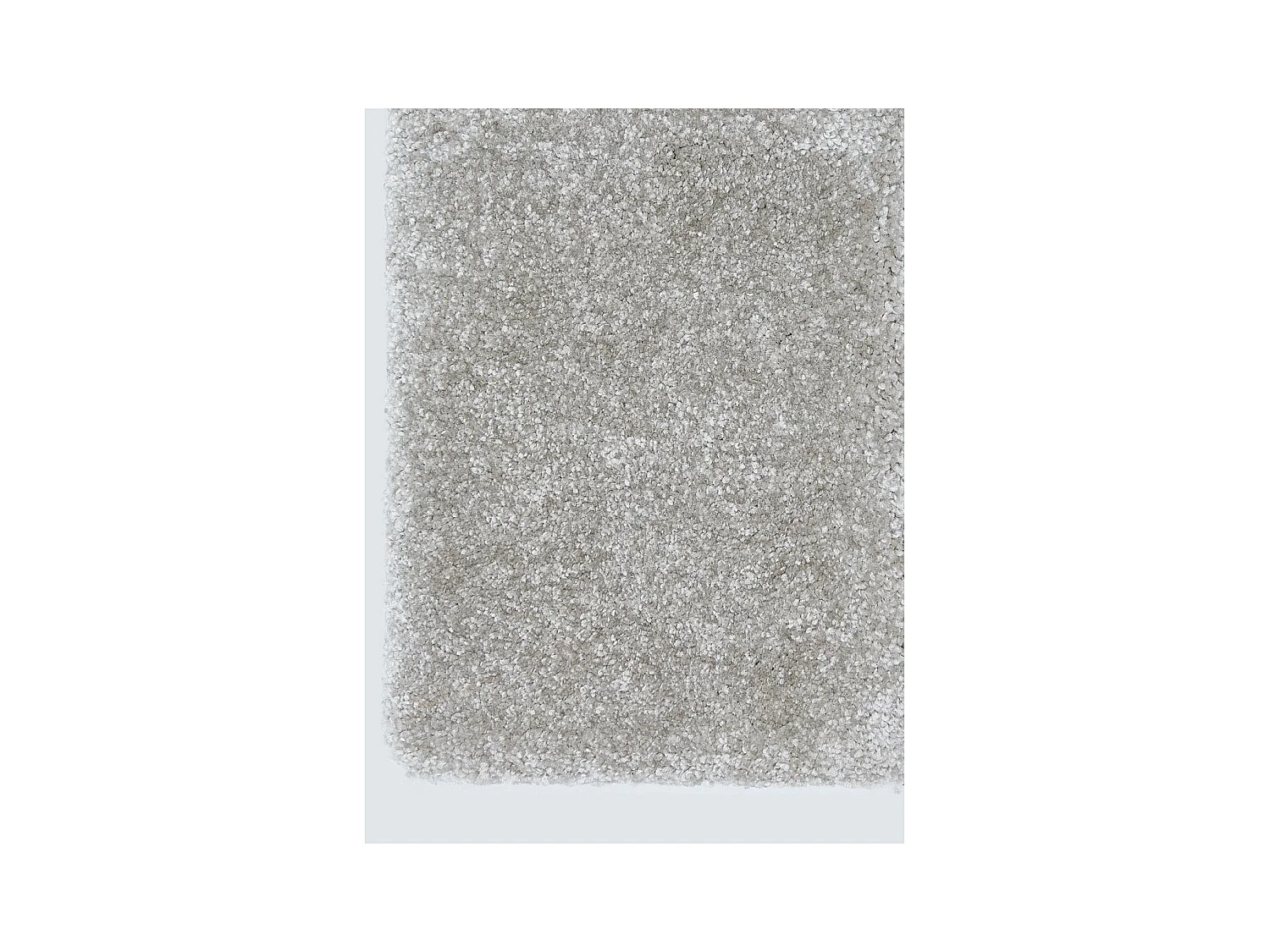 tapis salon 160x230 tissé gris rectangle motif uni EPAISSIA +