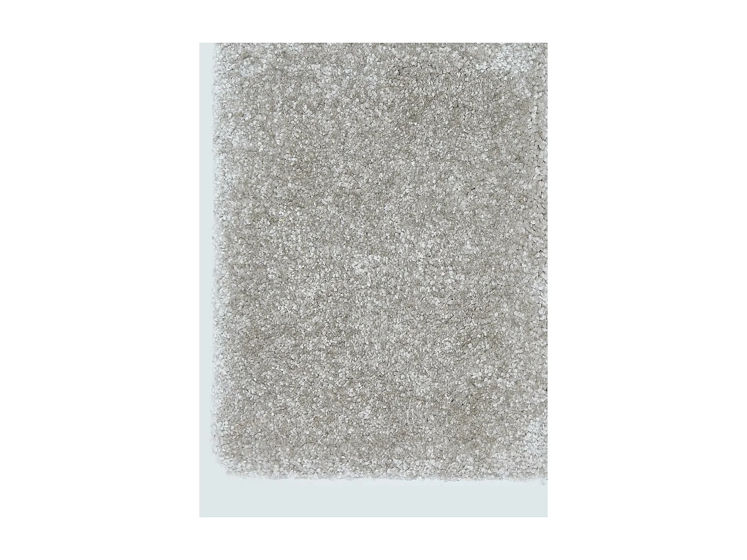 tapis salon 160x230 tissé gris rectangle motif uni EPAISSIA +