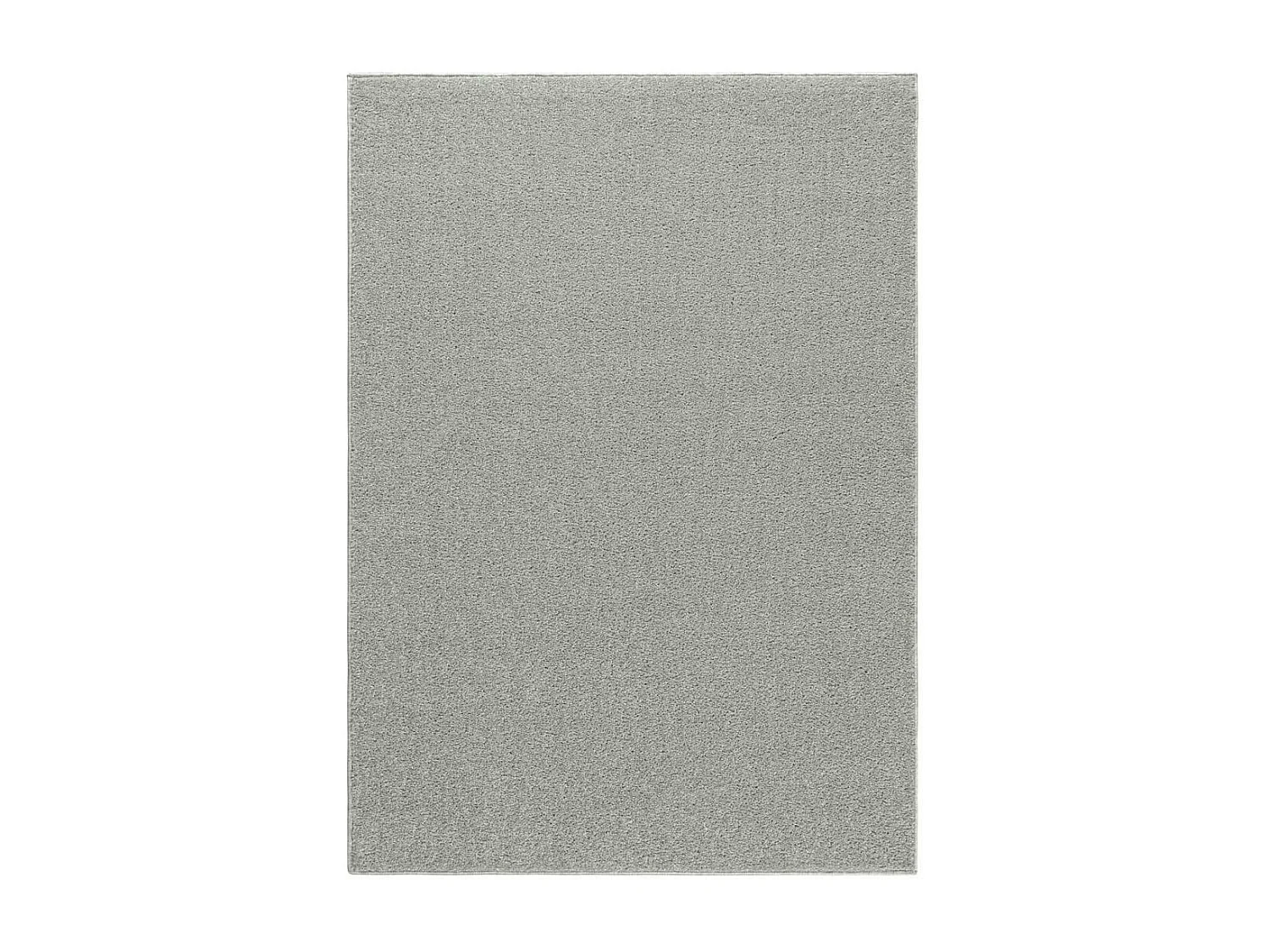 tapis salon 200x290 tissé crème rectangle motif uni SOULA