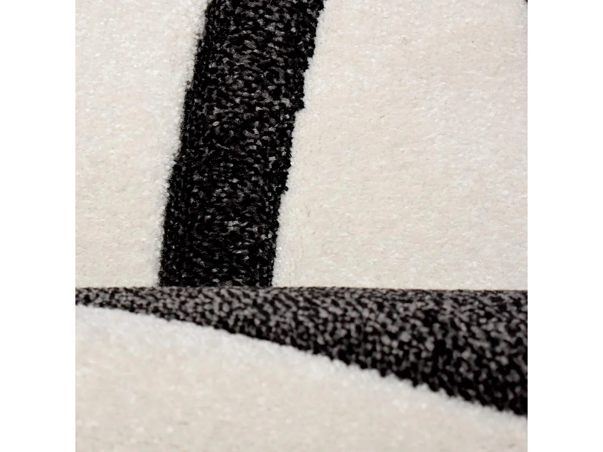 tapis chambre 80x150 tissé rouge rectangle motif géométrique DI 65