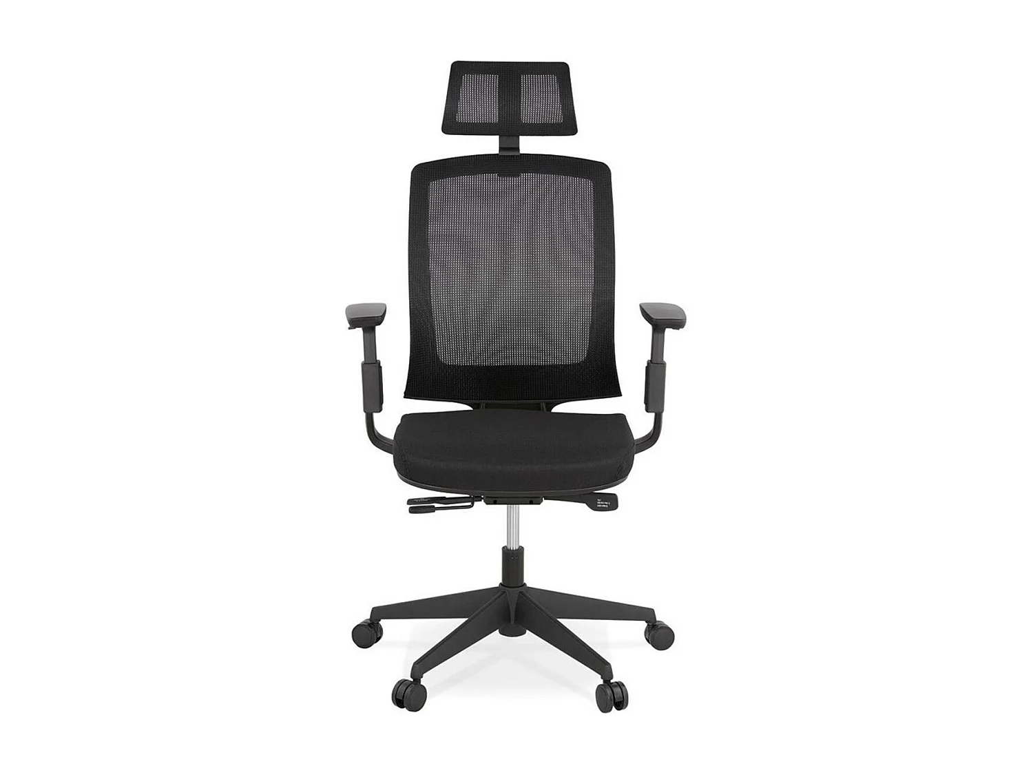 Fauteuil de Bureau Ergonomique "Trano" 131cm Noir