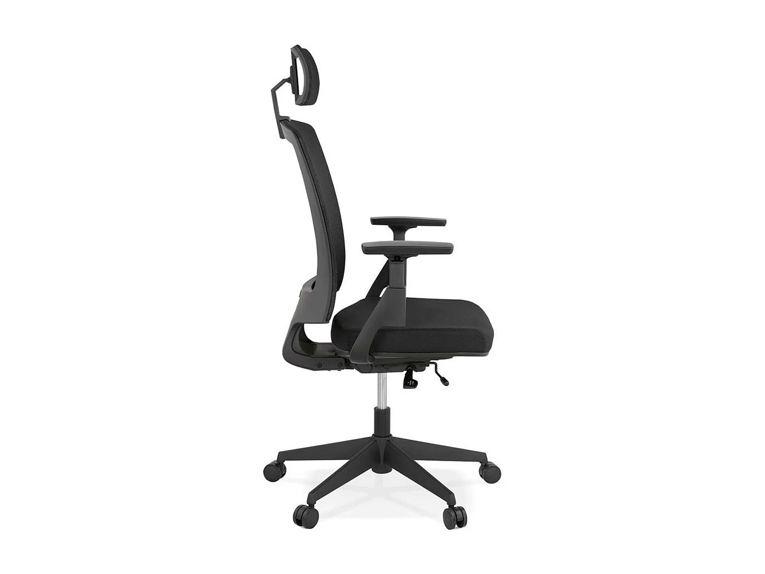 Fauteuil de Bureau Ergonomique "Trano" 131cm Noir