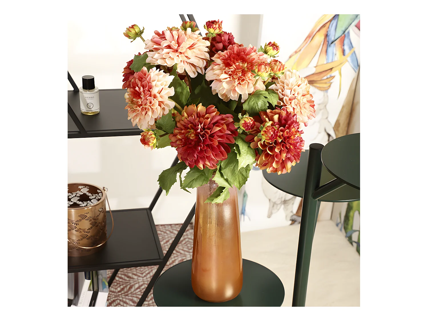 Tige de Dahlia Denitsa - Orange