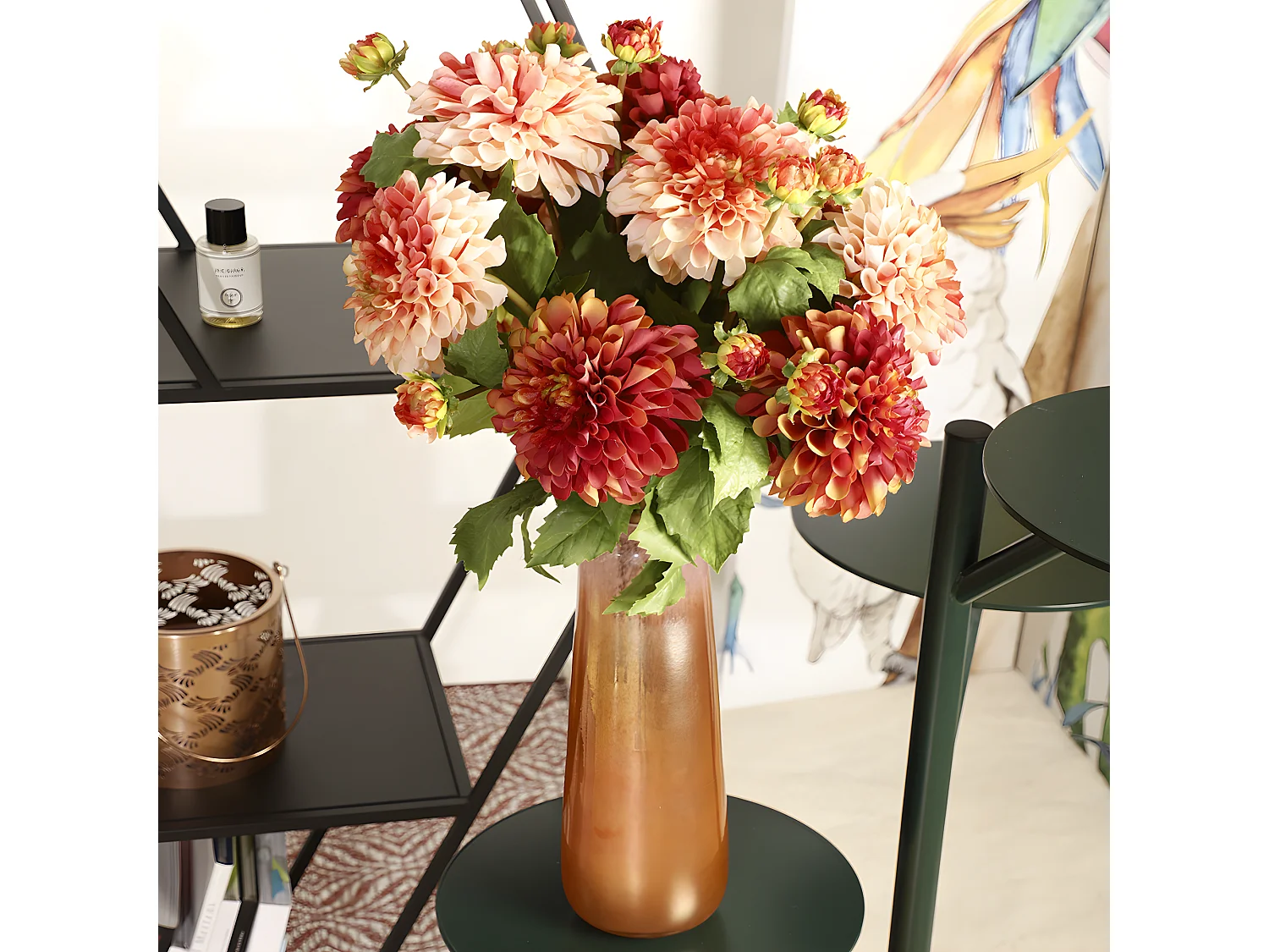 Tige de Dahlia Denitsa - Orange