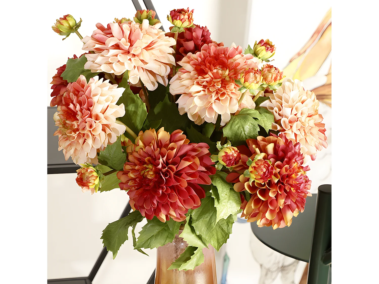 Tige de Dahlia Denitsa - Orange