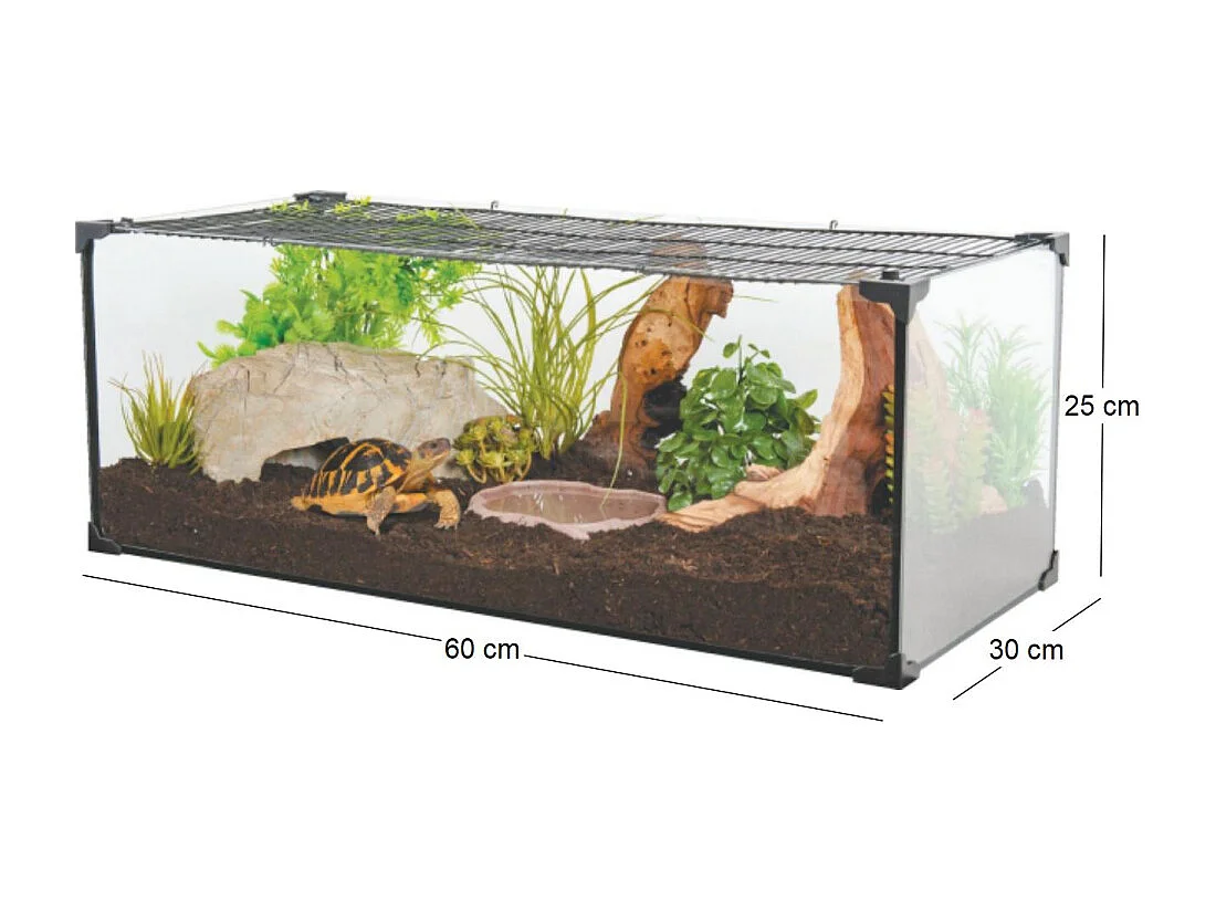 Kit terrarium tortue terrestre Karapas Pro
