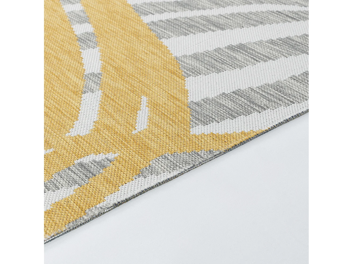 Boho Buitenkleed - Balkon, Terras, Keuken Tapijt - Meerkleurig/Blauw - 160x213cm - MOUNA