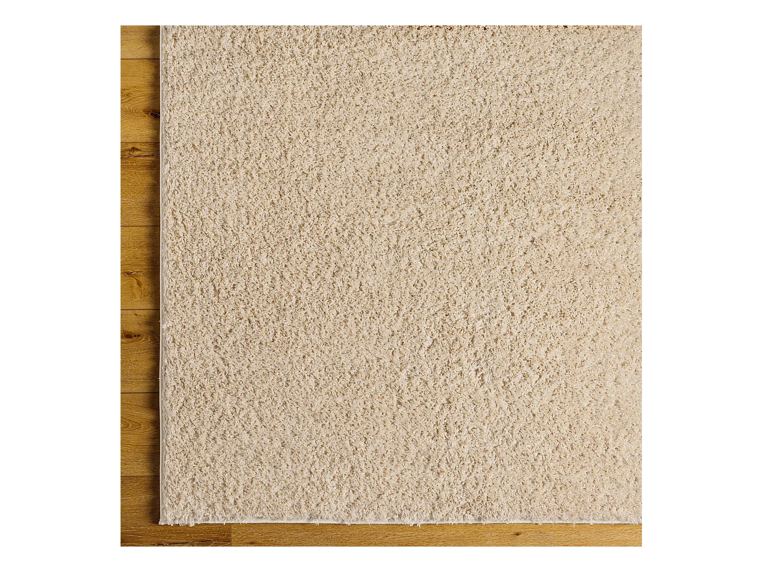 Zacht Hoogpolig Shaggy Tapijt - Beige - 200x275cm - SOSO