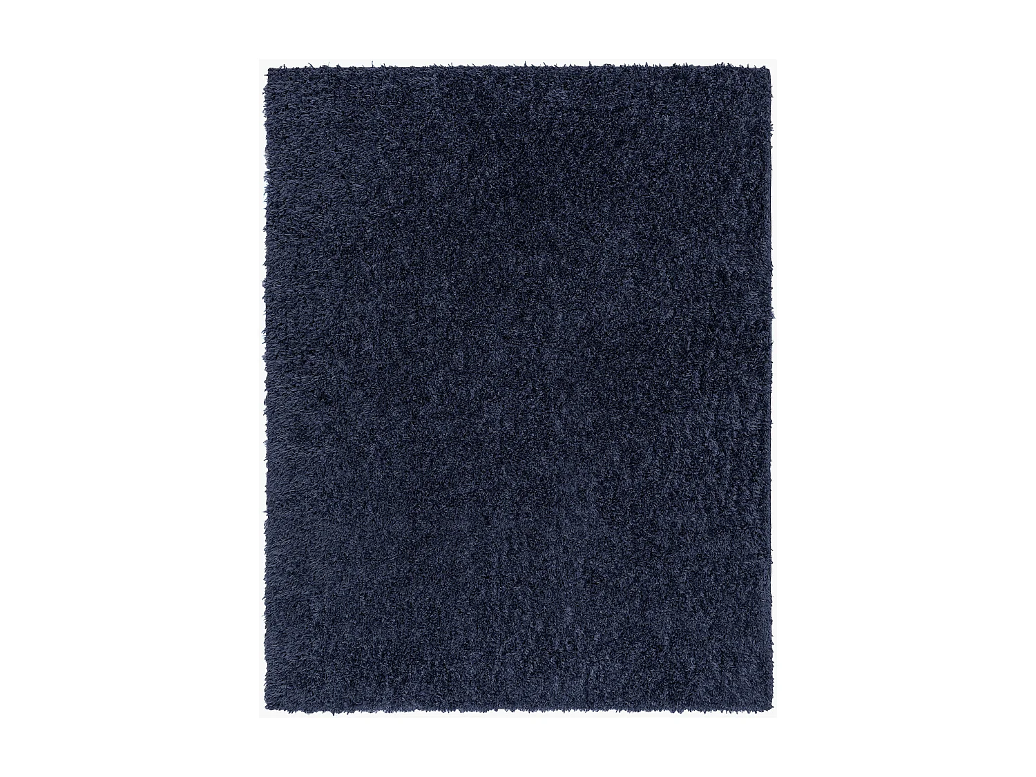 Tapis Shaggy Uni - Bleu Foncé - 200x275cm - SOSO
