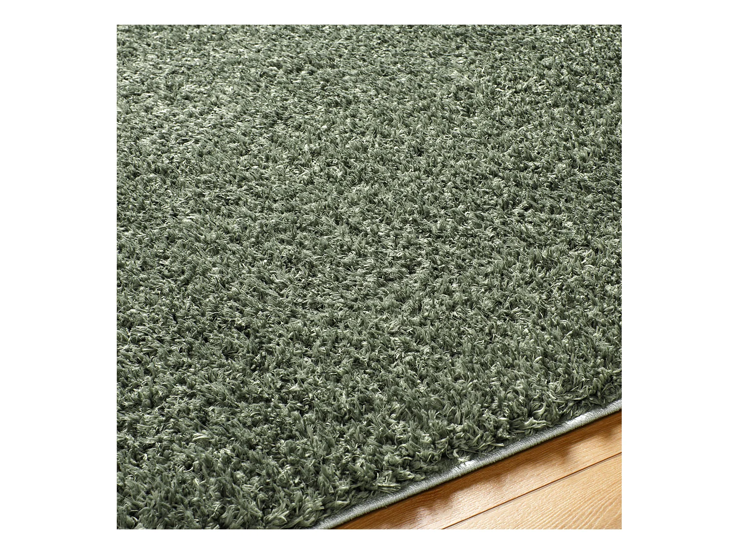 Tappeto Shaggy Moderno - Verde - 200x275cm - SOSO