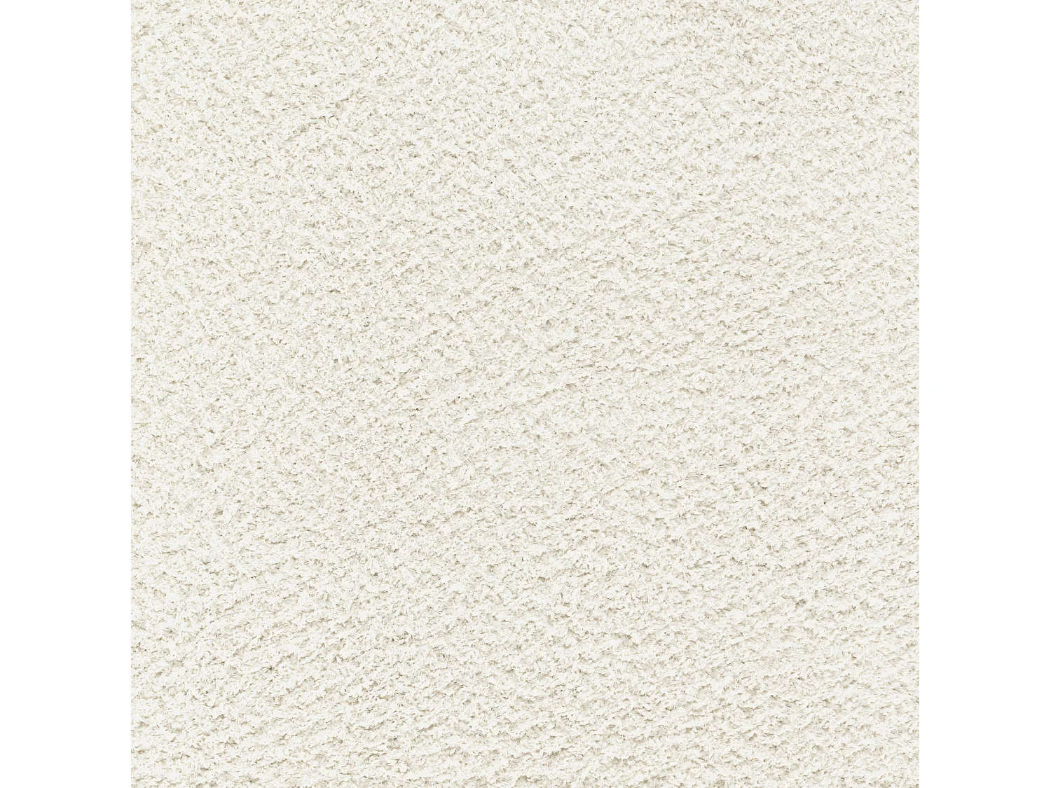 Tapis Shaggy Uni - Crème - 200x275cm - SOSO