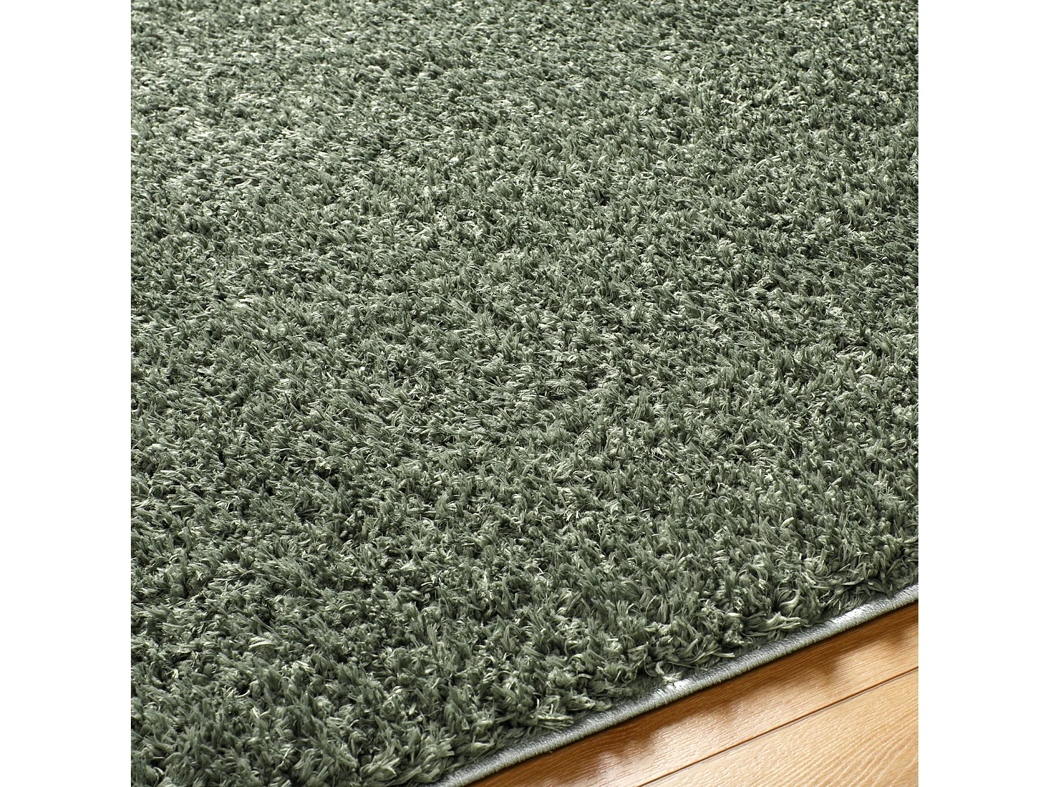 Moderner Hochfloriger Shaggy Teppich - Grün - 120x180cm - SOSO