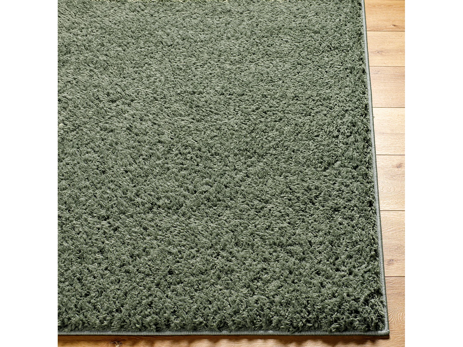 Moderner Hochfloriger Shaggy Teppich - Grün - 120x180cm - SOSO