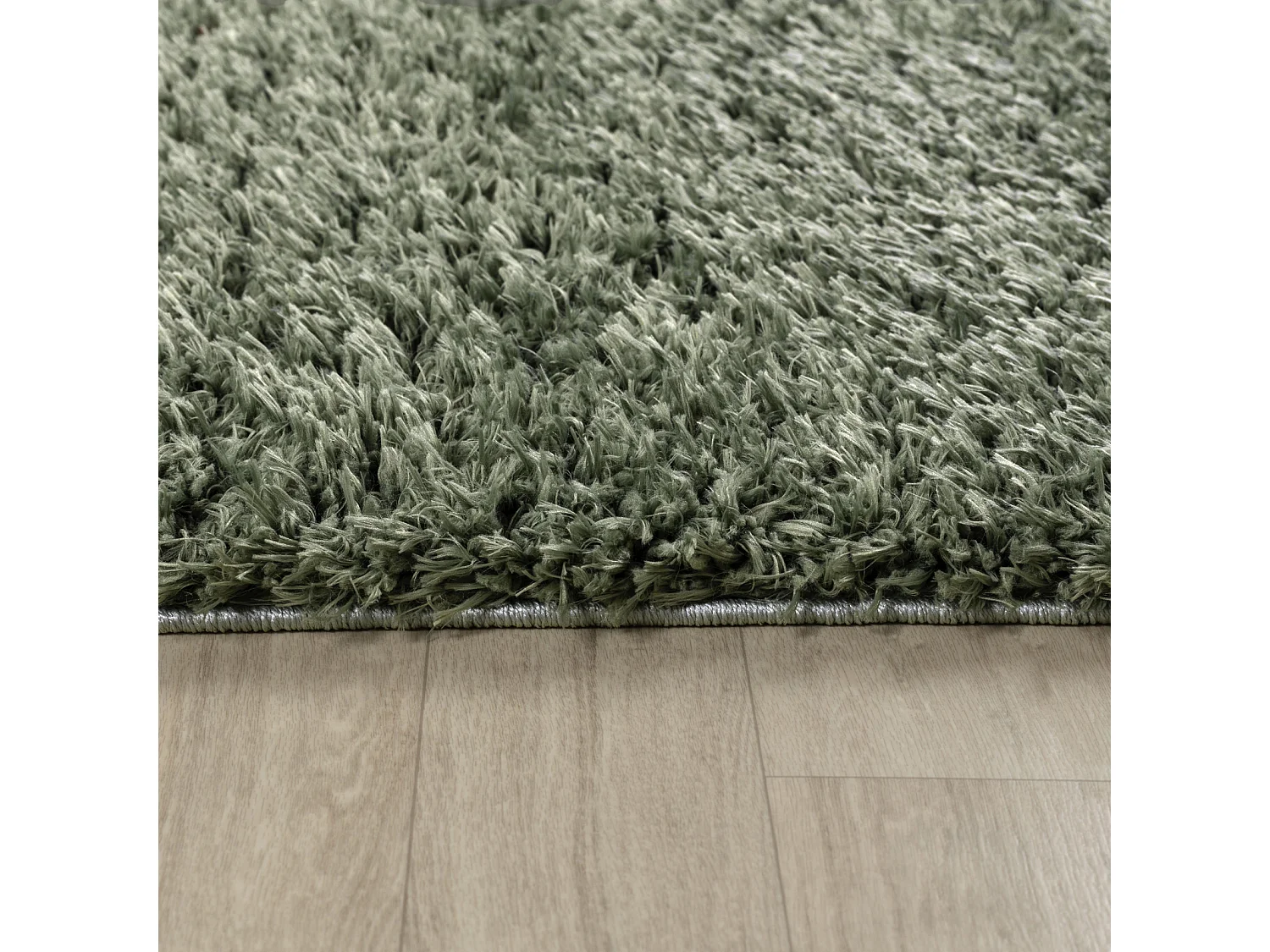 Moderner Hochfloriger Shaggy Teppich - Grün - 120x180cm - SOSO