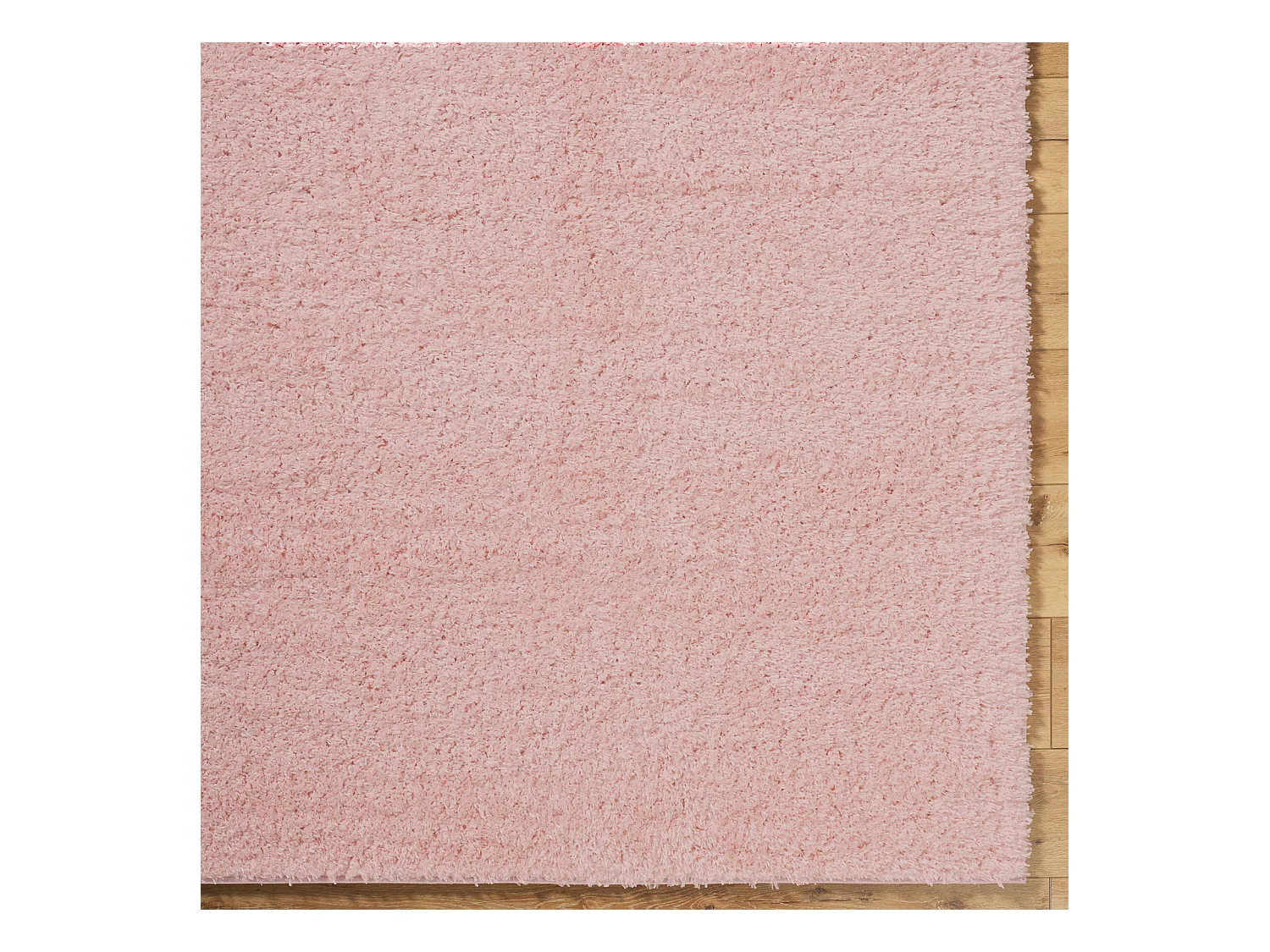Tapis Shaggy Uni - Rose Clair - 120x180cm - SOSO
