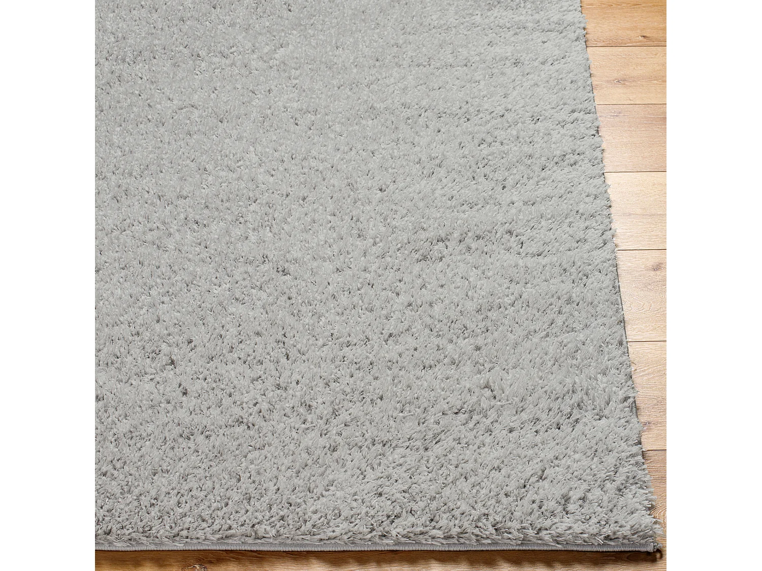 Zacht Hoogpolig Shaggy Tapijt - Grijs - 200x275cm - SOSO