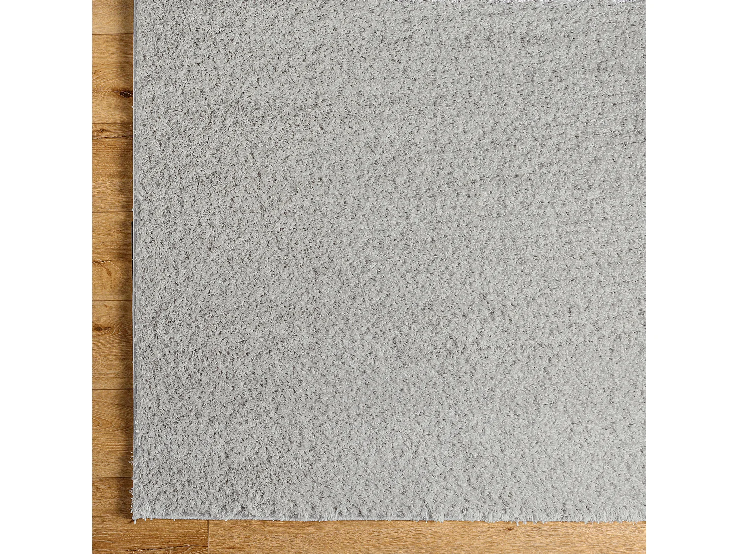 Zacht Hoogpolig Shaggy Tapijt - Grijs - 200x275cm - SOSO