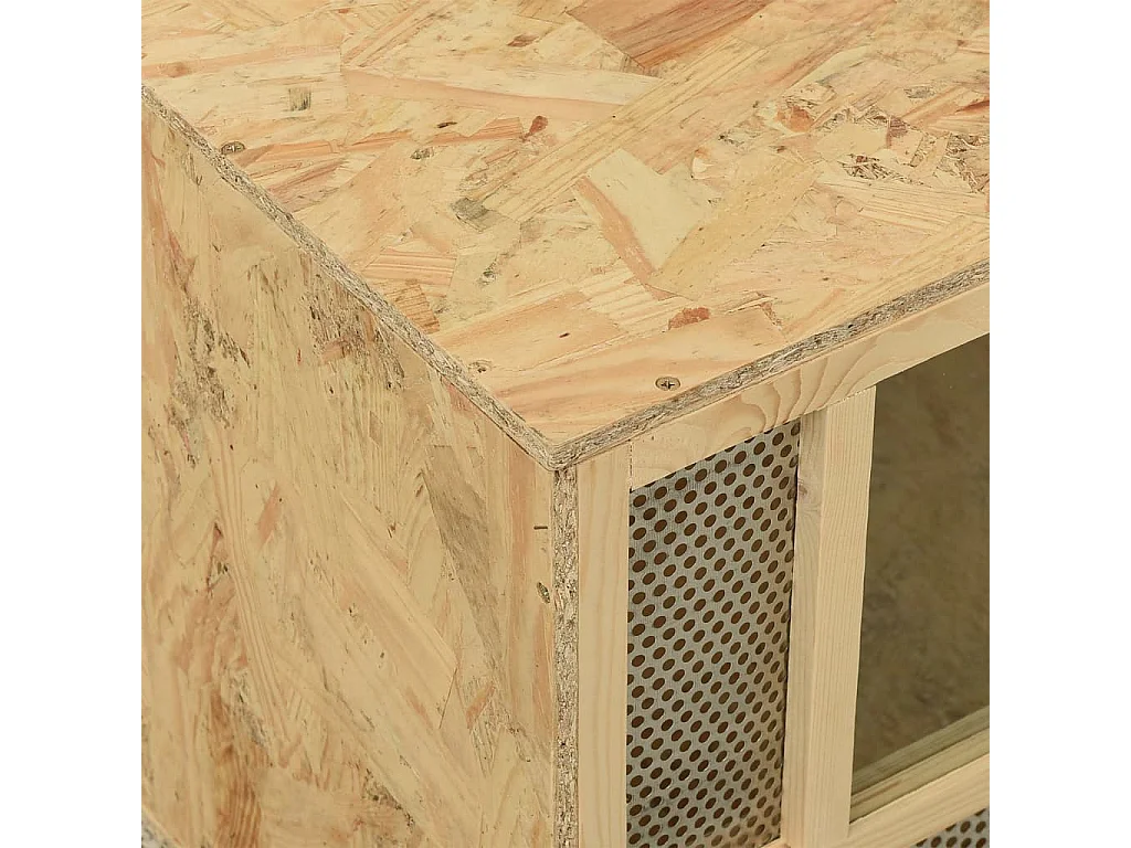 vidaXL Terrarium Bois d'ingénierie 80x40x40 cm