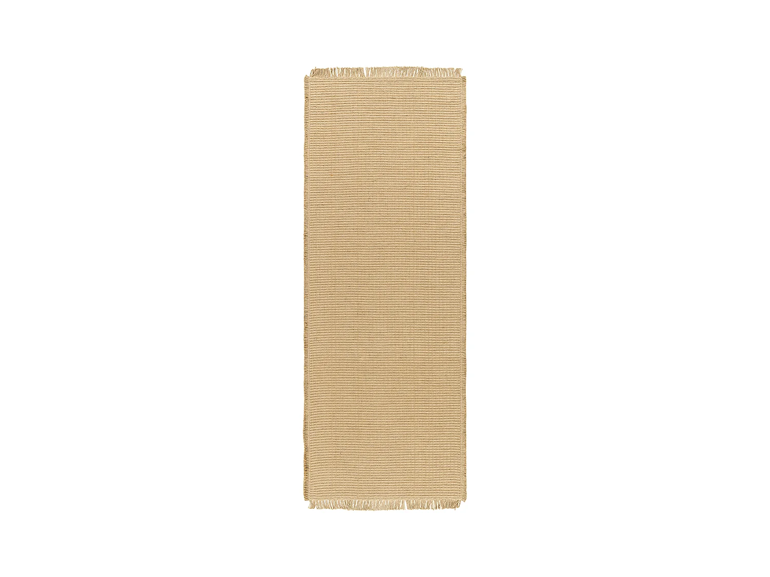 Boho Jute Tapijt - LichtKastanje - 80x220cm - PAVI