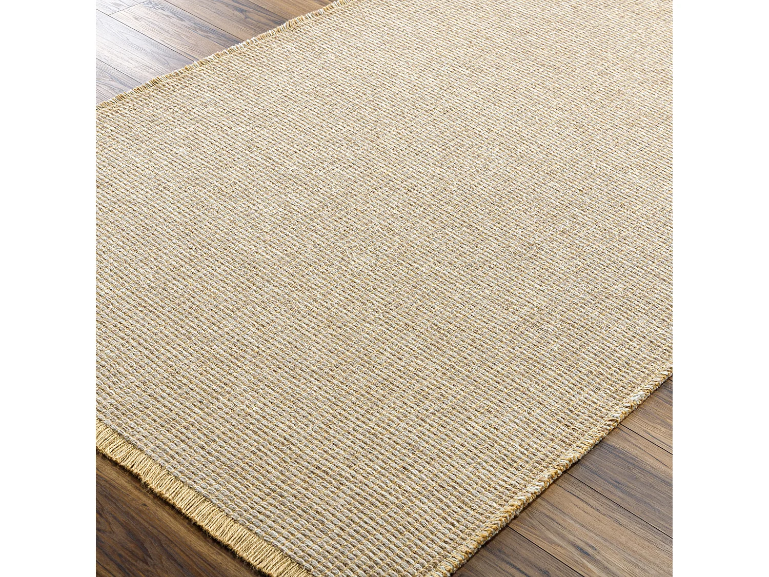 Boho Jute Tapijt - LichtKastanje/LichtBruin/Grijs - 120x170cm - PAVI