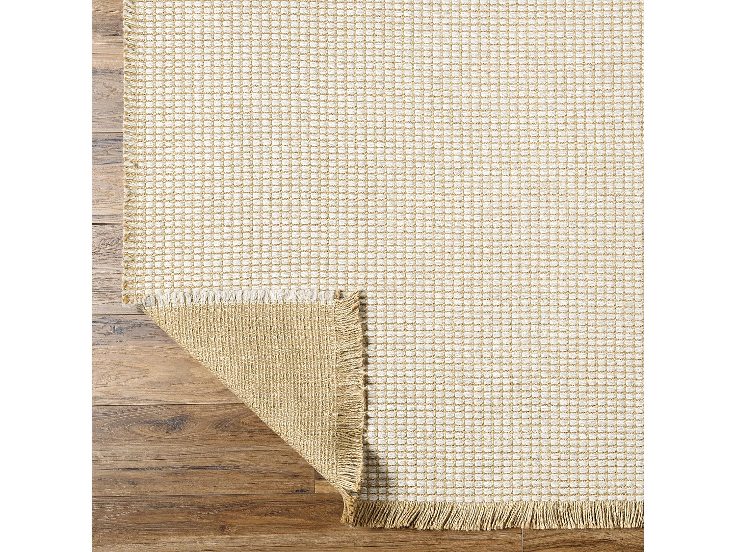 Becki Owens x LivablissTapis Bohème en Jute - Marron Clair/Taupe - 160x213cm - PAVI
