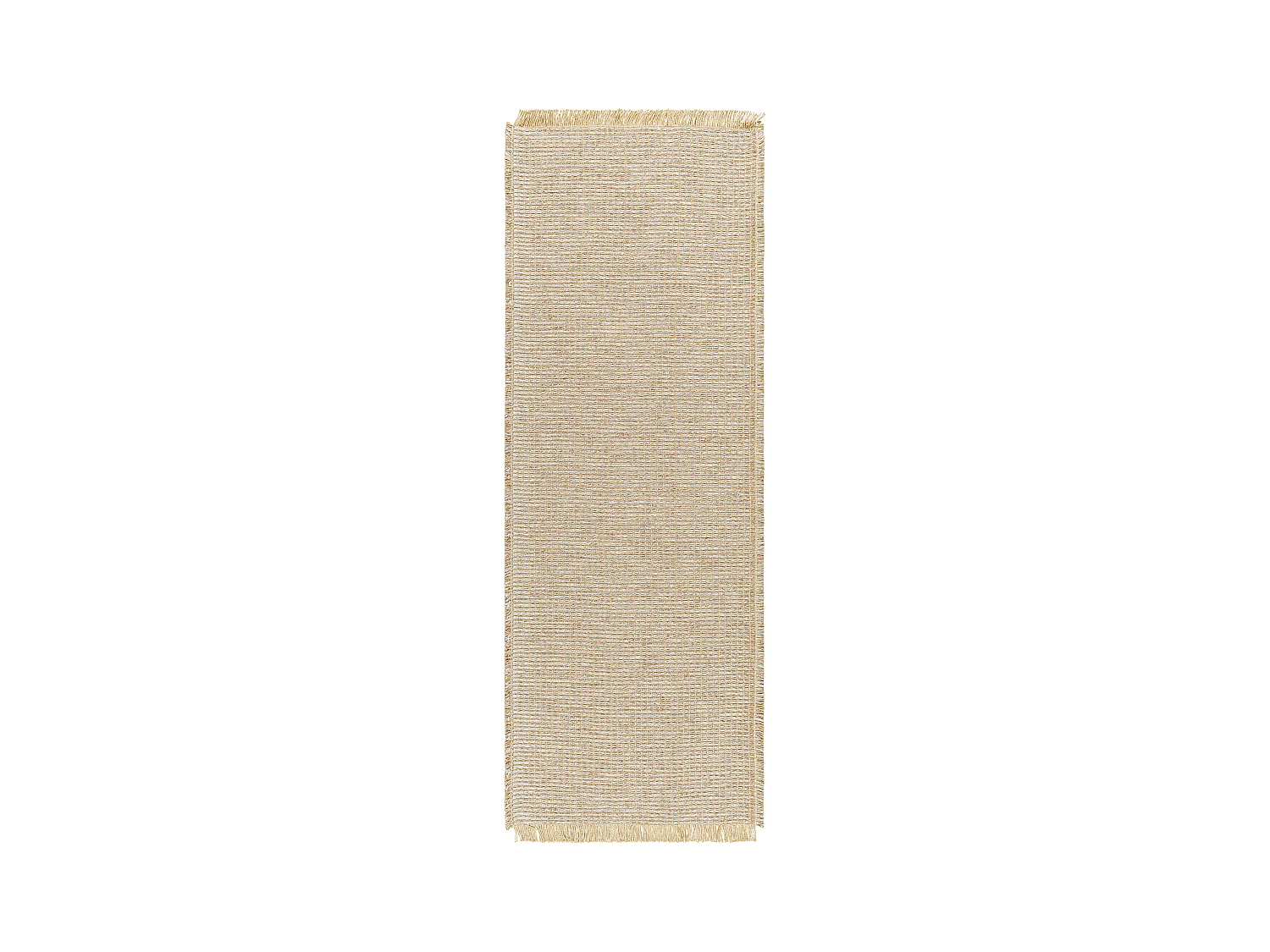 Boho Jute Tapijt - LichtKastanje/LichtBruin/Grijs - 80x220cm - PAVI