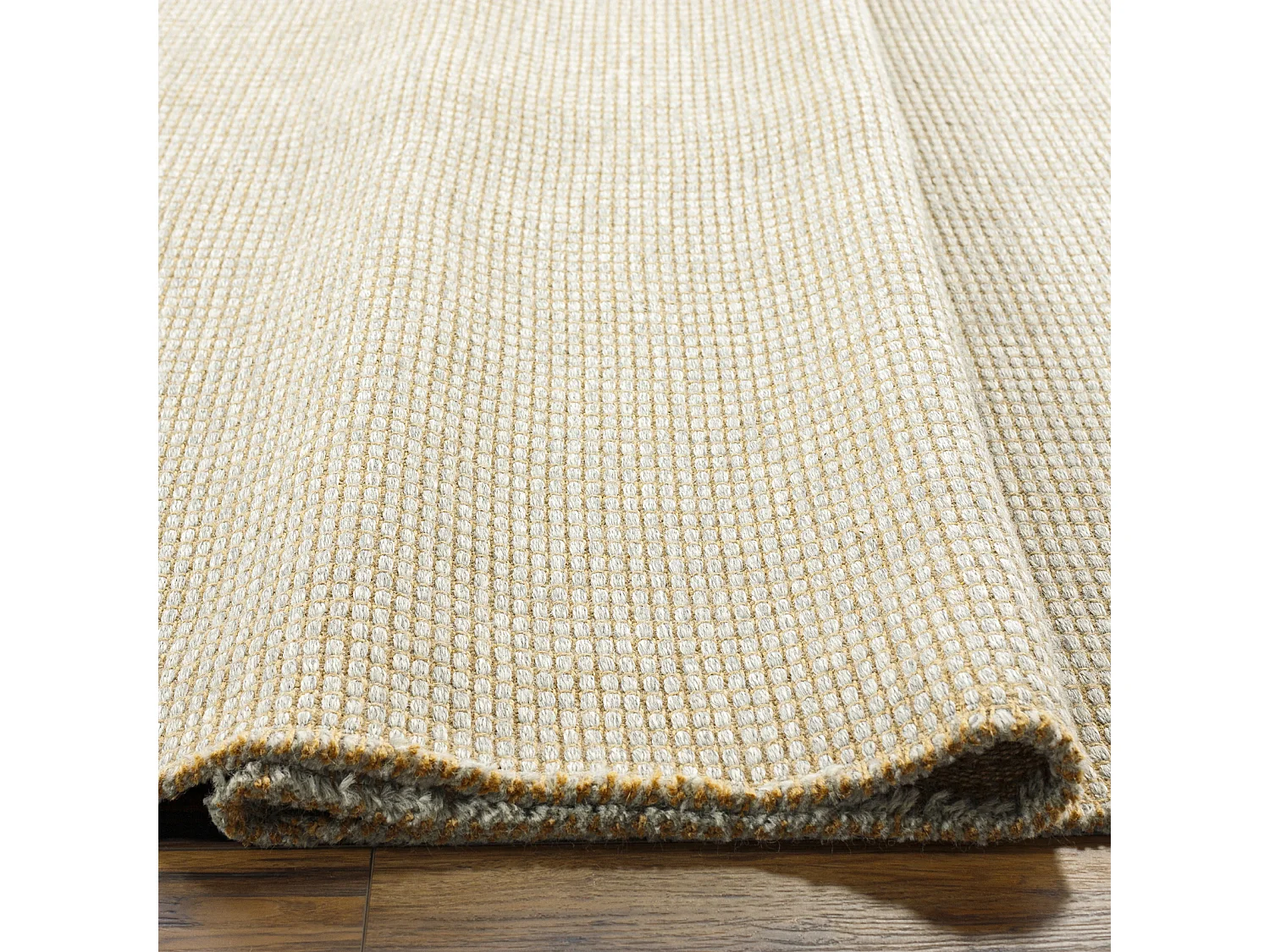 Boho Jute Tapijt - LichtKastanje/Grijs - 80x220cm - PAVI