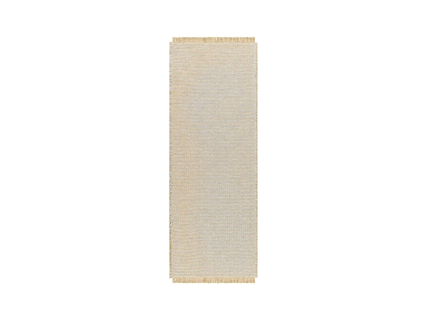 Becki Owens x LivablissTapis de Couloir Bohème en Jute - Marron Clair/Gris - 80x220cm - PAVI