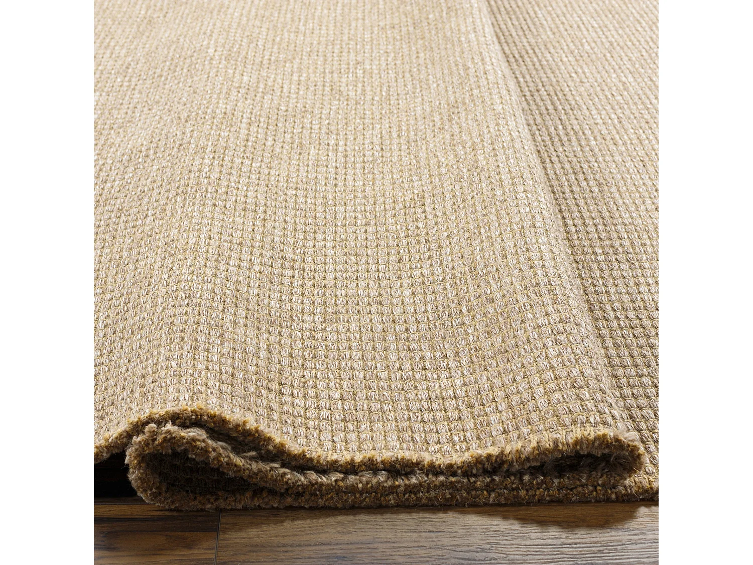 Boho Jute Tapijt - LichtKastanje/LichtBruin - 80x220cm - PAVI