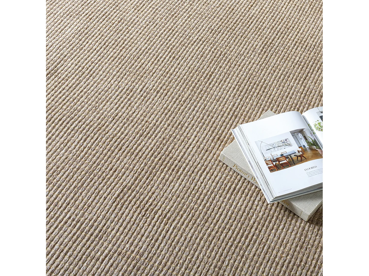 Boho Jute Tapijt - LichtKastanje/LichtBruin - 80x220cm - PAVI