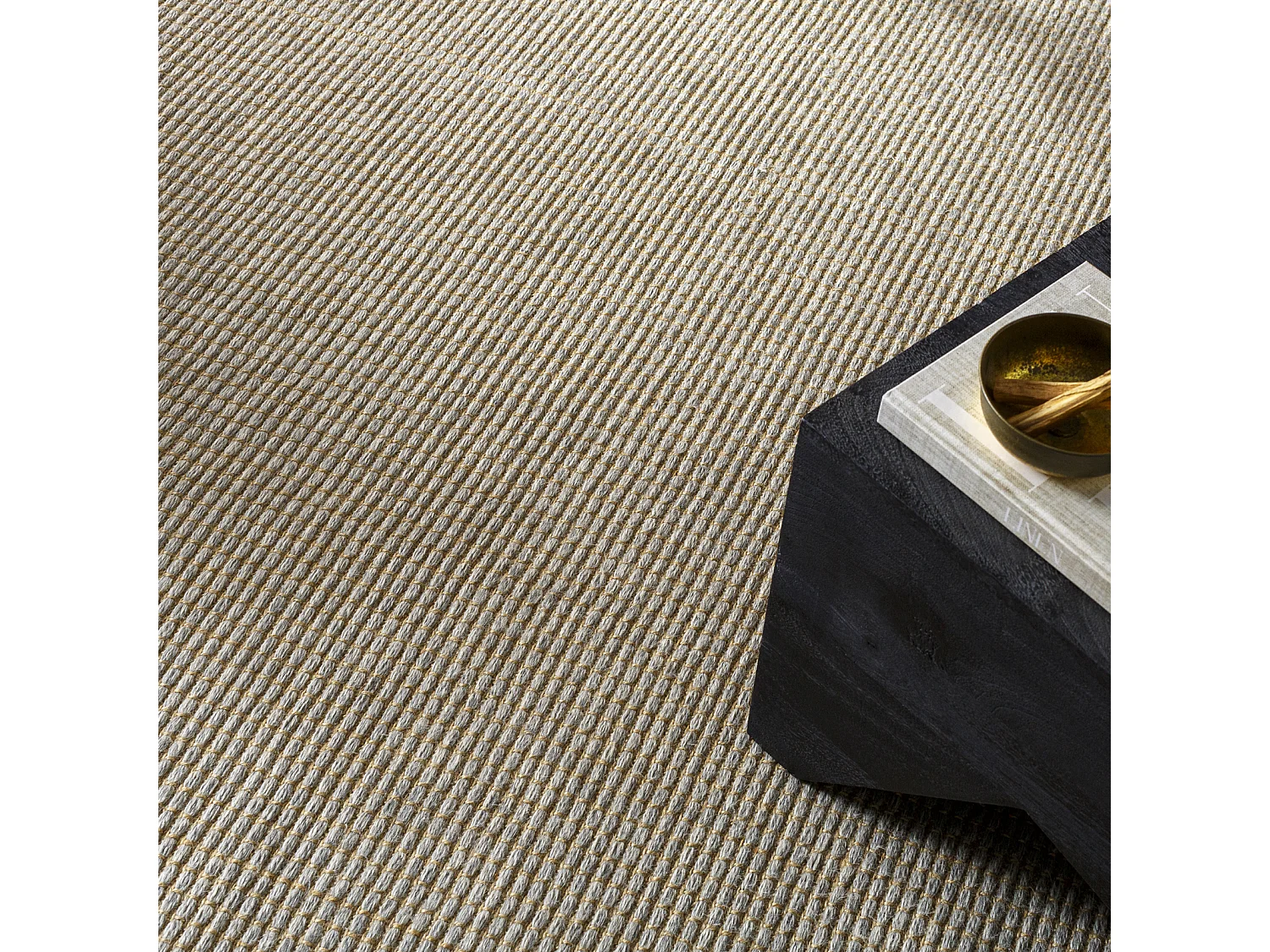 Boho Jute Tapijt - LichtKastanje/Grijs - 160x213cm - PAVI