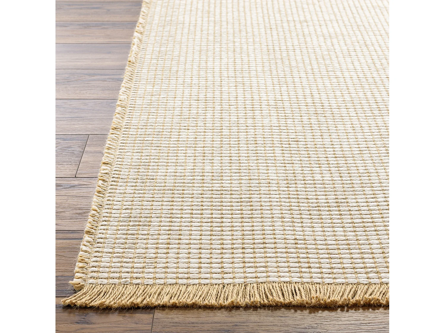 Boho Jute Tapijt - LichtKastanje/Taupe - 200x275cm - PAVI