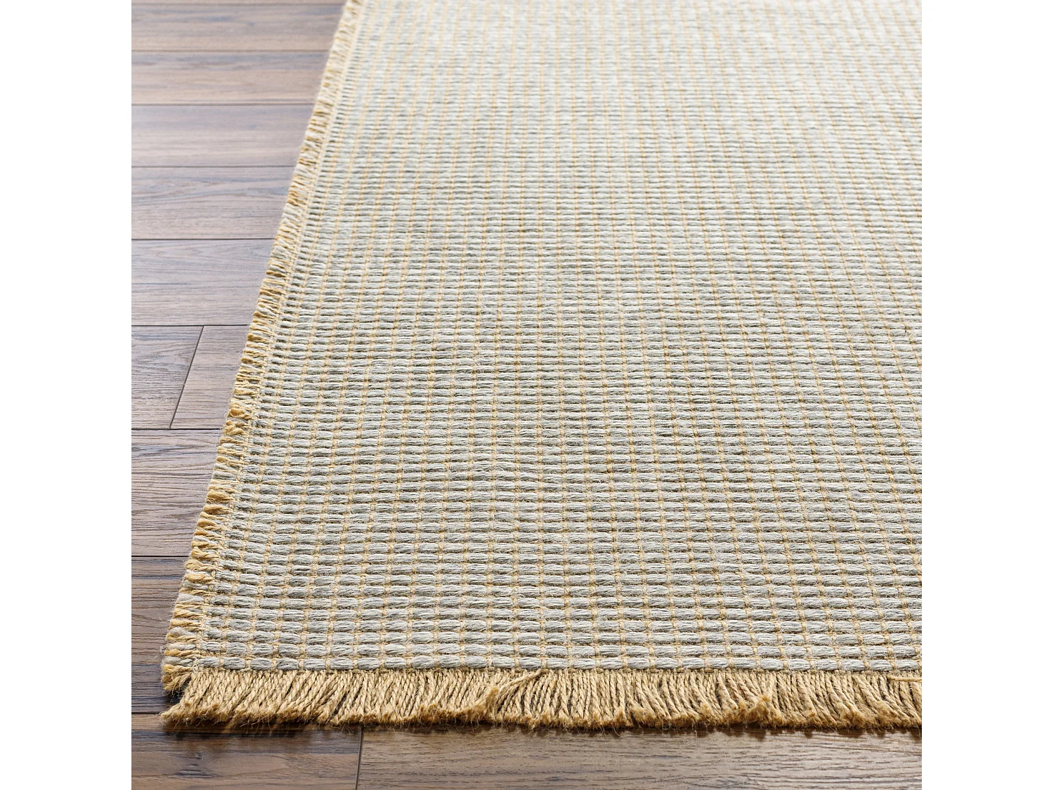 Boho Jute Tapijt - LichtKastanje/Grijs - 200x275cm - PAVI