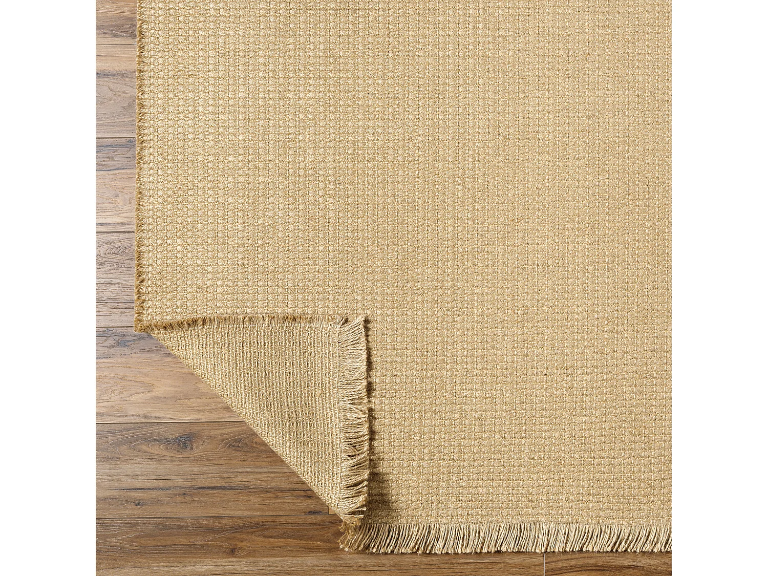 Boho Jute Tapijt - LichtKastanje - 160x213cm - PAVI