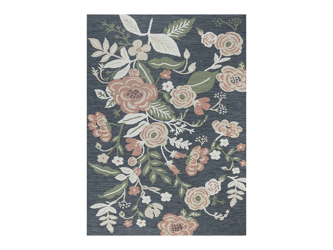 Tappeto Esterno/Interno - Multicolore/Blu Scuro - 200x275cm - SHIFU