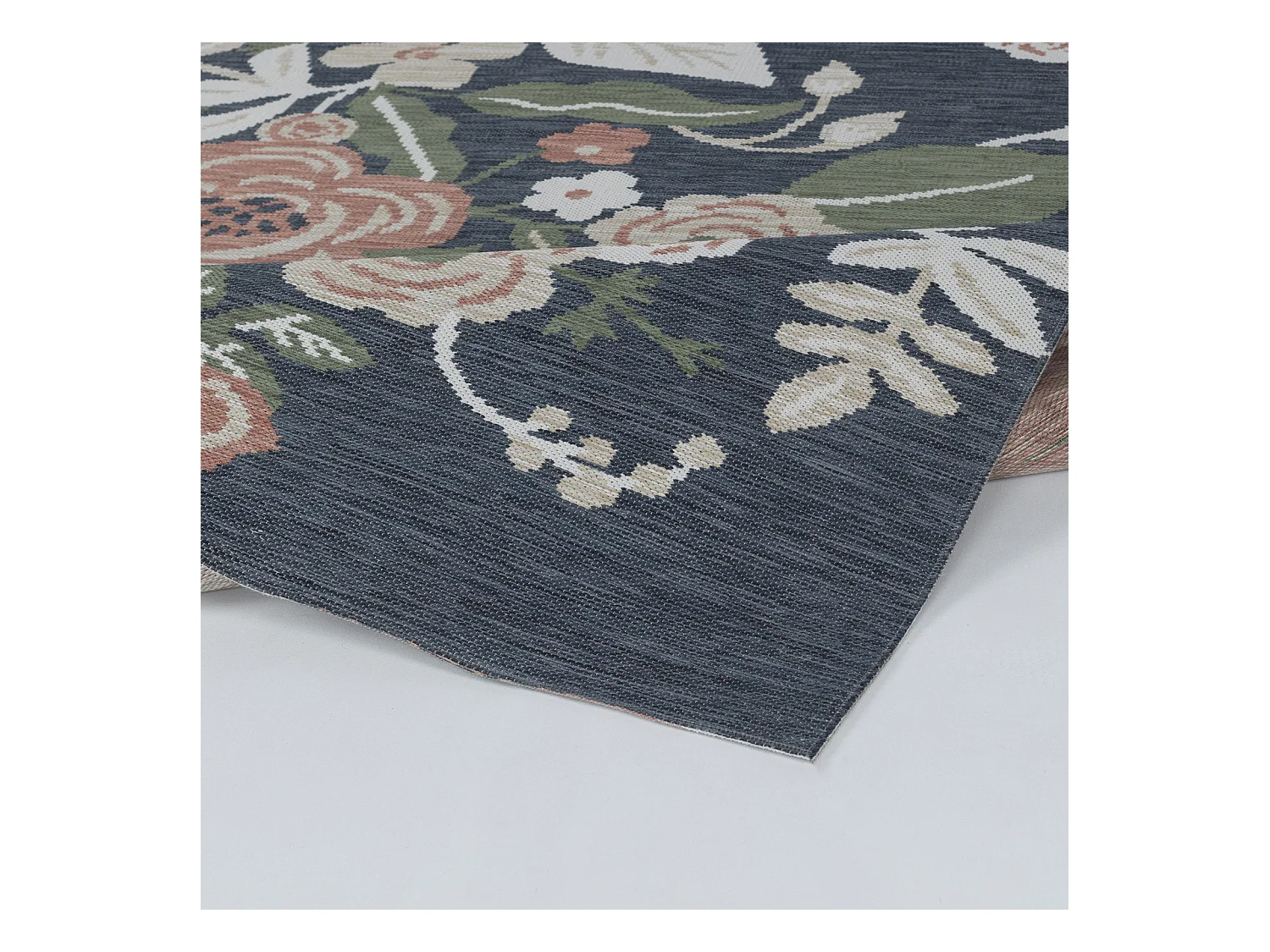 Buitenkleed - Balkon, Terras, Keuken Tapijt - Meerkleurig/DonkerBlauw - 200x275cm - SHIFU